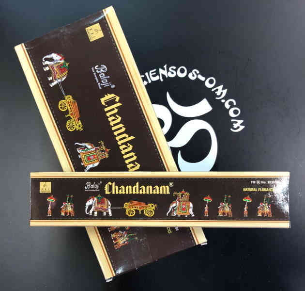 Incienso Chandanam suave Balaji